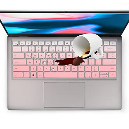 Keyboard Cover for Dell Inspiron 14 2-in-1 Laptop, Insprion 5410 5415 5418 5420 5425 7415 7420 7415 7420 7425, Inspiron 16 5620 5625 7620, Inspiron 13 5310 /Dell Latitude 3320 3420 -Opink - color: GPink