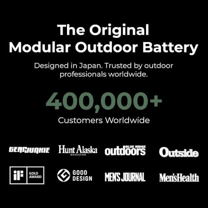 NESTOUT Rugged Power Bank, 15000mAh Outdoor Charger, 32W USB-C Fast Charging PD, Waterproof IP67, Durable Shockproof, Battery Pack for iPhone Tablet Hiking Travel Camping (Olive Green, 15000mAh) - color: Olive Green