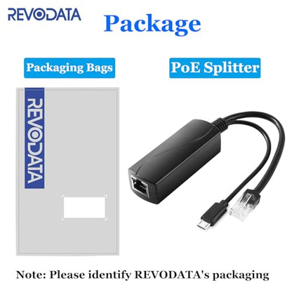 2.5G Micro USB PoE Splitter 5V/3A, PoE to Micro USB 5V/3A 15W Output, 2.5Gbps Ethernet Comply IEEE802.3af/at, Plug and Play for Smart Home - style: USB0503G-X 5V/3A