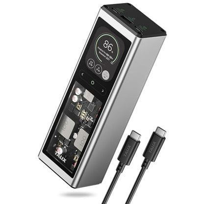 TALIX 140W Power Bank, 20000mAh Laptop Power Bank, PD 3.1 Fast Charging Portable Charger with 3 Ports, Digital Display, Battery Pack for MacBook, Lenovo, Dell, iPhone, Samsung, TSA Approved
