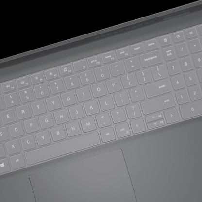 Keyboard Cover for Dell 15 Laptop DC15250 DC15255, Dell 16 DC16250 DC16251 DC16255 DC16256 & 16 Plus/16 Plus 2-in-1 DB06250 DB16250 DB16255 (NOT Fit Dell 16 Premium Laptop DA16250)-Clear - color: Clear