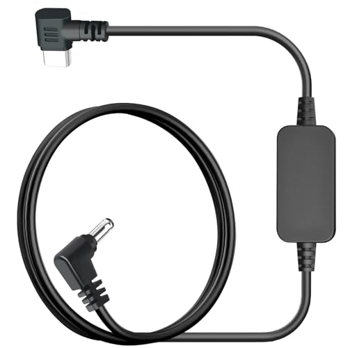 Furrion Vision S Display Power Cable Replacement - (3.3ft) | USB-C to DC 3.5mm charger adapter for FOS07TADS monitor, compatible with FOS48TA-BL/FOS48TAPK-BL hanging backup camera system - color: 3.3FT