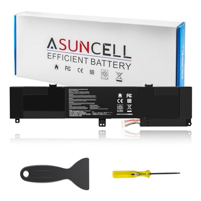 ASUNCELL C31N1517 Laptop Battery Compatible with ASUS VivoBook Flip Q304 Q304U Q304UA Q304UAK Q304UJ Q303UA Q304UAKP TP301 TP301U TP301UA TP301UJ 0B200-01840000 0B200-01840100 11.55V 55Wh - size: C31N1517 12.60 × 5.28 × 1.06 in