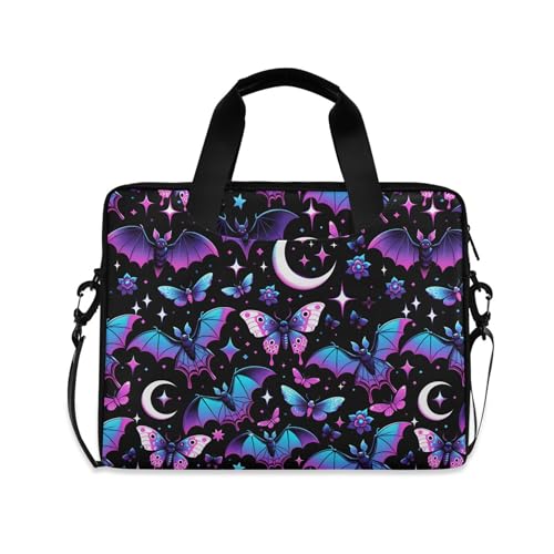 MNSRUU Laptop Bag for 15.6 inch Black Gothic Bats - color: Bats A8889