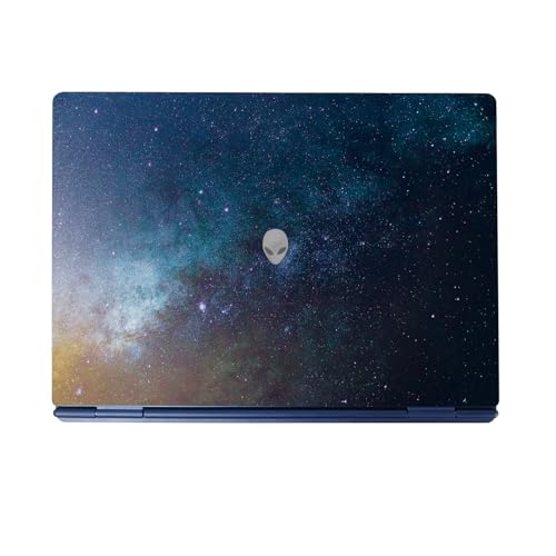 Laptop Skin Compatible with Alienware 16/16X Aurora (2025) - Astro Sky - Premium 3M Vinyl Protective Wrap Decal Cover - Easy to Apply | Crafted in the USA by MightySkins - color: Astro Sky, size: 16/16X Aurora (2025) Full Cover Skin, style: Matte Finish