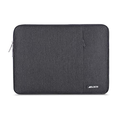 MOSISO Laptop Case 12.3 inch, 11-11.6 inch Laptop Sleeve Bag with Pocket | Compatible with MacBook Air 11.6, Acer HP Dell Lenovo Samsung, Surface Pro, Polyester Vertical Computer Bag, Space Gray - color: Space Gray, size: 12.3 inch