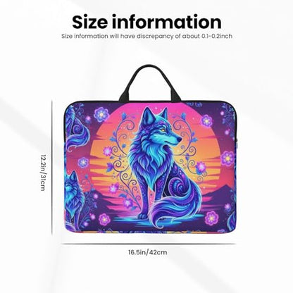 Laptop Case 14 Inch, Soft Shockproof Laptop Sleeve with Handle, Protective Bag - color: Pattern (668)