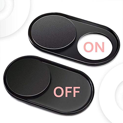 Metal Webcam Cover Slide, Shutter Magnet Slider Camera Cover for Web Cam iPhone PC Laptops Tablet Phone Lens Protect Privacy Sticker (Silver-3pcs) - size: Silver-3pcs