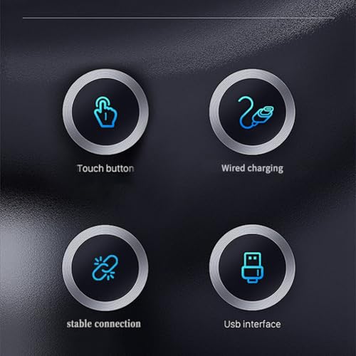 USB Wired Multi-Touch Trackpad Slim Touchpad Mouse for Window Desktop/Laptop/Notebook Computer PC White