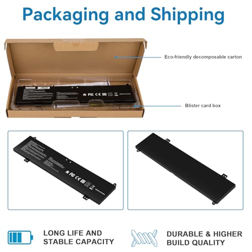 Futurebatt C41N2013 Laptop Battery Replacement for Asus Rog Strix G15 G513 G513R G513IR G513IM G513QM G513QR G513QY Series C41N2013-1 0B200-03880000 0B200-03880100 0B200-03880200 C41N2013-1 - size: C41N2013 12.60 5.28 1.06