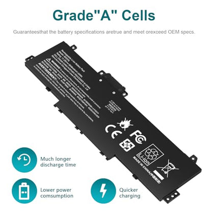 Futurebatt AE03XL Laptop Battery Replacement for HP 240 245 246 250 255 256 G10 Series 14-EE 14-EP 14-EM 15-FC 15-FD Series AE03041XL N21969-005 N20951-171 HSTNN-OB3E HSTNN-0B3E TPN-DB1N - size: AE03XL 12.17 4.57 1.02in