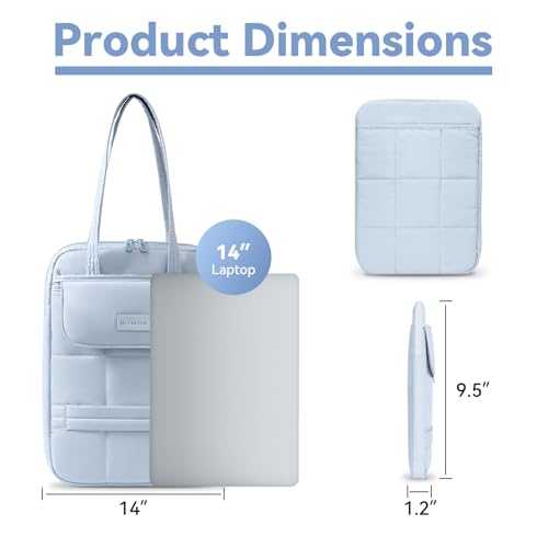 Puffy Laptop Sleeve for MacBook Pro/Air M4/M3/M2/M1 (2024-2019), iPad Pro/Air/Mini - color: Blue