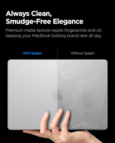 Spigen for MacBook Pro 16 inch case M5/Pro/Max (2026) M4/M3/M2/M1 Pro/Max (2024-2021) A3403 A3186 A2780 A2485, Air Skin Matte Thin Semi Clear Cover, Frost Clear - color: Frost Clear, size: Macbook Pro 16" M5/M4/M3/M1 (2026-2021)