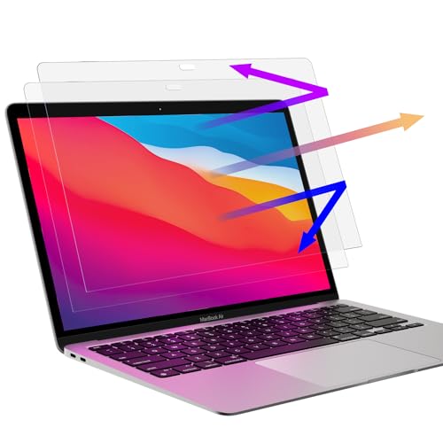 Mamol 2 Pack Anti Blue Light Screen Protector for Macbook Air 13 Inch (2018-2021, M1) / Macbook Pro 13 in (2016-2022, M1, M2), Eye Protection, Anti Glare - size: MacBook Pro 13 (2016-2022)