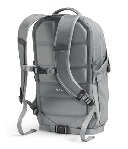 The North Face Recon Everyday Laptop Backpack, Concrete, One Size | Daypack, Water Repellent, Laptop Sleeve, 2 Water Bottle Pockets - color: Concrete, size: 30L