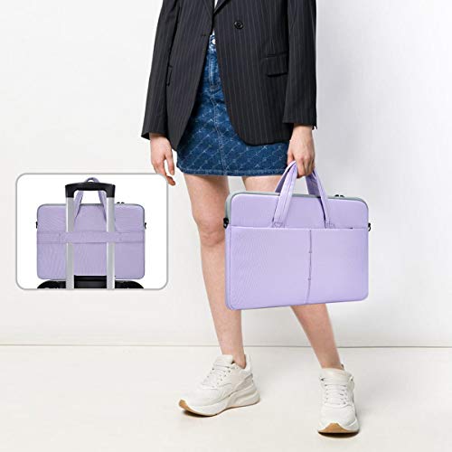 14 Inch Laptop Sleeve Bag for 13.5-14.8 Surface Laptop 7/6/5/4, HP Lenovo Acer ASUS Chromebook 14/ Stream/IdeaPad Case, Purple - color: Purple, size: 13.3-15 Inch