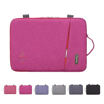 Laptop Sleeve Case 12 13 14 15 Inch Water-Resistant Slim Computer Carrying Case - color: Rose, size: 14 Inch
