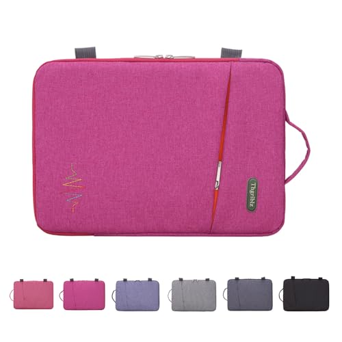 Laptop Sleeve Case 12 13 14 15 Inch Water-Resistant Slim Computer Carrying Case - color: Rose, size: 13.3 Inch