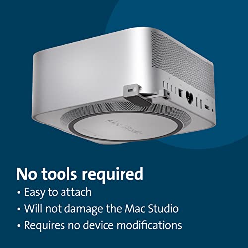 Kensington NanoSaver™ Combination Laptop Lock (Resettable), Computer Security Locking Cable (K60603WW) & Lock Designed for Mac Studio Locking Adapter Mac Studio Mount (K65101WW)