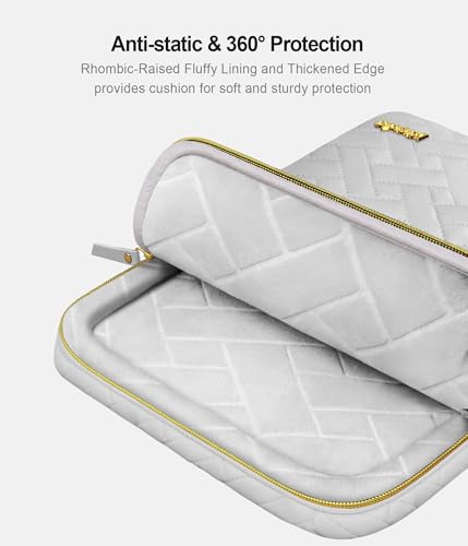Lacdo 360° Protective 14 Inch Laptop Sleeve Case for HP Lenovo Dell ASUS Acer Chromebook 14 / HP Stream 14 / Dell Inspiron 14 / Lenovo IdeaPad 14 / Acer Spin/ASUS ZenBook Computer Bag, Space Gray - color: Space gray, size: 14 Inch