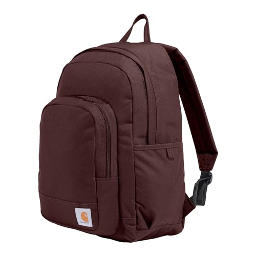 Carhartt 25L Classic Laptop Backpack, Durable Water-Resistant Pack W/ 16" Laptop Sleeve and Multiple Organizational Compartments, Port - color: Port