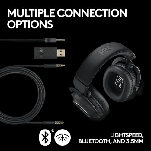 Logitech G Pro X Superlight 2 Lightspeed Wireless Gaming Mouse + G Pro X 2 Wireless Gaming Headset Bundle - Black - color: Black, size: Classic, style: Mouse + Headset