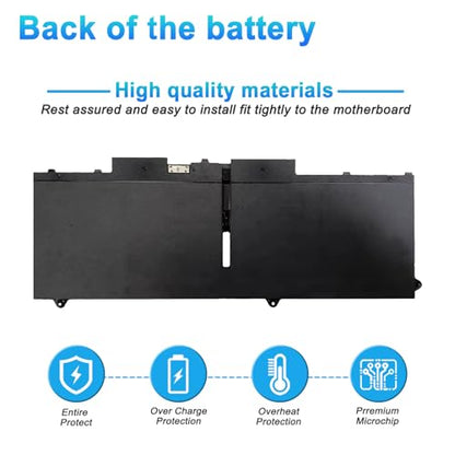 58Wh 07KRV Laptop Battery Replacement for Dell Latitude 5430 5530 5530 7330 7430 7530 Precision 3570 P104F P104F005 P137G P137G004 Series H4PVC 0H4PVC 4FVJG O7KRV 08WRCR 078FWY Y86WG 0Y86WG 15.2V - size: 11.02*4.33*0.29inch 07KRV