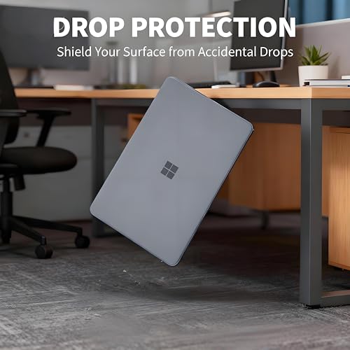 Se7enline Case for Microsoft Surface Laptop 15 inch Touchscreen Copilot+ PC 2024 (7th Edition) Model: 2037,Lightweight Durable Scratch-Resistant Easy Install Hard Shell + Keyboard Cover,Matte Black - color: Matte Black, size: 15 inch