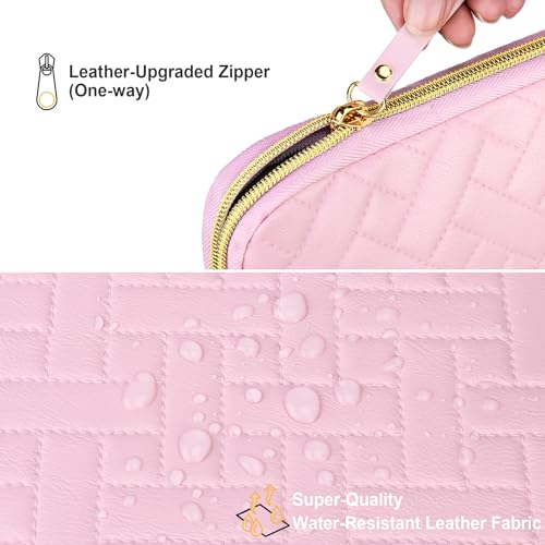 Lacdo 15-15.6 Inch Laptop Sleeve Case for Acer HP Lenovo Dell ASUS Laptop, Acer Aspire 15, HP Pavilion/Envy 15, Dell Latitude 15, Lenovo ThinkPad/IdeaPad 15, ASUS Zenbook/Vivobook Computer Bag, Pink - color: Pink, size: 15.6 Inch