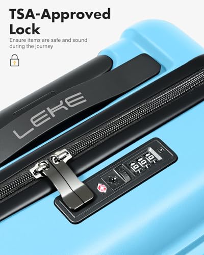 Lekesky 16 Inch Underseat Carry On Luggage Airline Approved, F-Cotton Candy | Durable ABS, Small Underseat Carry-on Luggage with TSA Lock Spinner Wheels, Personal Item Luggage Removable Wheels for Travel - color: F-Cotton Candy, size: 16 Inch