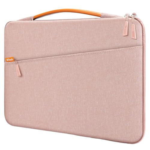 JETech Laptop Sleeve for MacBook Neo (A18 Pro), 13-14Inch MacBook Air/Pro (M1-M5, 2020-2026), Waterproof Bag with Portable Handle and Pocket, Compatible with 13-13.6 Inch Notebook (Rose Gold) | For MacBook Neo A18 Pro, 13-14 inch MacBook Air/Pro (M5-M1, 2