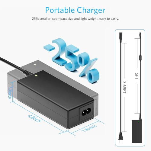 Belker 90W 65W USB C Universal Laptop Charger with 20 Tips | AC Adapter Power Cord for HP Dell Asus Lenovo Samsung Acer Gateway Toshiba Universal Laptop Power Supply - size: 90w w/ USB C tip