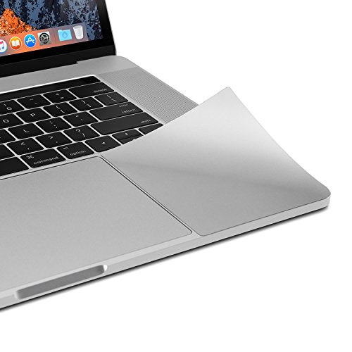 UPPERCASE Premium Palm Rest Protector Skin Cover Set Compatible with 2020+ MacBook Pro 13", Silver