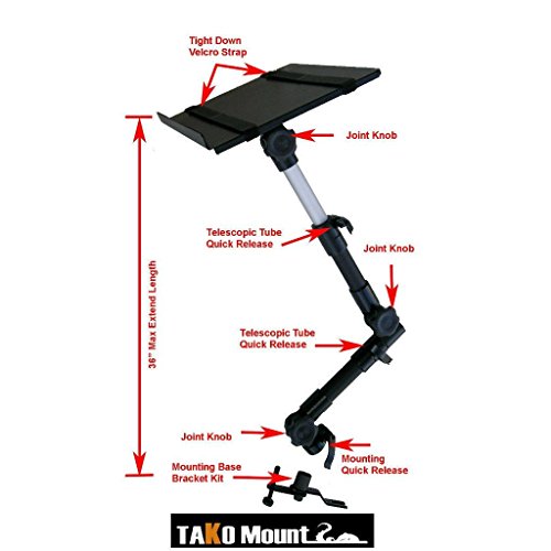 AA-Products T-70N Notebook/Laptop/Netbook Computer Mount Holder Stand for Trucks-Vans-Cars-SUVs