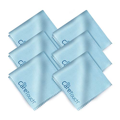 Care Touch Lens Cleaning Wipes with Microfiber Cloths - 200 Lens Wipes for Eyeglasses & 6 Microfiber Cloths - Glasses, Camera Lenses, Screens, Eye Glasses Cleaner for Cleaning Eyeglasses - size: 200 Count (Pack of 1)