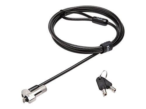 Kensington NanoSaver Keyed Laptop Lock for Select HP and Lenovo Laptops (K64444WW), Black - style: Keyed Lock