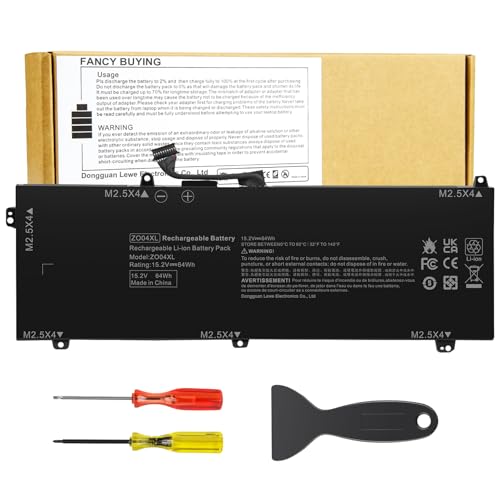 Fancy Buying ZO04XL HSTNN-KB6W Laptop Battery for HP ZBook Studio G3 G4 Mobile Workstation ZO04 ZO06 ZO06XL 808396-421 808450-001 808450-002 HSTNN-CS8C HSTNN-C88C HSTNN-LB6W - size: 10.11*3.31*0.27inch