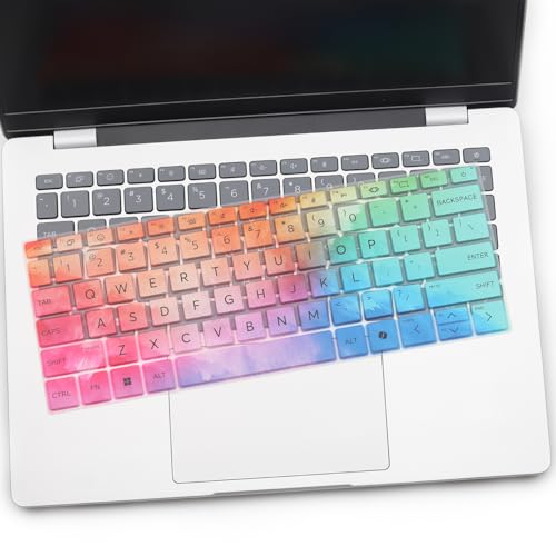 Keyboard Cover for HP OmniBook Ultra 14-fdo087nr &Flip 2-in-1 14" 14t-fh000 14-fh0047nr, OmniBook 5 16 Next Gen AI 16 16-fb0027nr/0037nr 16-bf000,OmniBook 7 Flip Next Gen AI 16 16t-au000-Colorful - color: Colorful