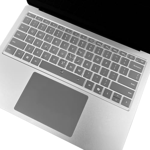 TPU Keyboard Cover for 2024 Released Microsoft Surface Laptop 7 13.8"/15", Ultra Thin Clear Keyboard Skin 13.8 15 Inch,US Keyboard Layout