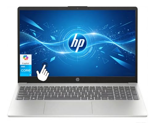 Customized HP 15.6" HD Touchscreen Laptop, i3, 8GB RAM 256GB SSD | Windows 11 Home | RAM Upgradable to 64GB | Storage Upgradable to 2TB | Webcam with Dual Microphone | Retains HP Warranty