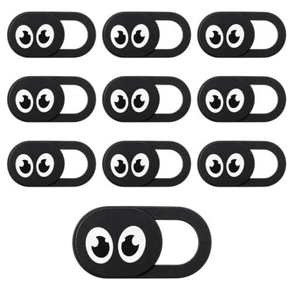 10 PCS Cell Phone Camera Cover Laptop Camera Cover Slide Webcam Covers Slide Ultra-Thin for Laptop, Smartphone, Tablet, Desktop, Easy Installation