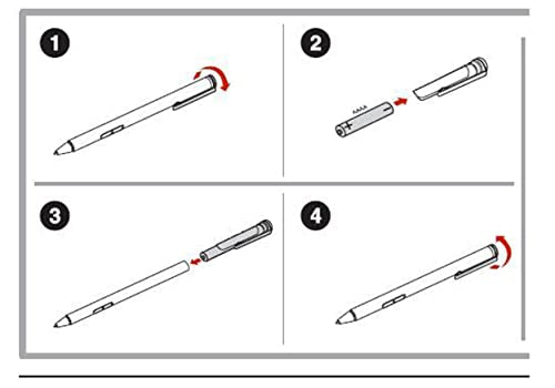 Active Pen 2 for ThinkPad X1 Tablet Gen2 (20JB, 20JC), Ideapad MIIX 720 MIIX 510 MIIX 520 Yoga 720 Yoga 920, Compatible 5T70M55297 - style: Active Pen 2