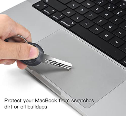 2 Pack MacBook Air 13.6 Trackpad Protector for 2025 MacBook Air 13.6 inch Model A3240 A3113 A2681 M4 M3 M2 Chip with Touch ID, Anti-Scratch Touchpad Cover - size: MacBook Air 13.6