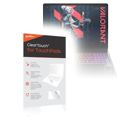 BoxWave Touchpad Protector Compatible with HP OMEN MAX 16 - ClearTouch for Touchpad (2-Pack), Pad Protector Shield Cover Film Skin