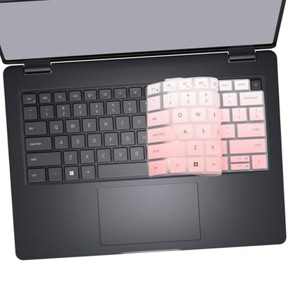 Keyboard Cover for 2026 2025 Dell Pro 14 PC14250/14255,Pro 14 Plus PB14250/14255,Pro 14 Max MC14250/14255 14'' (NOT FIT Dell Pro Max 14 Premium & Education/Rugged/Essential 14)-OmbrePink - color: OPink