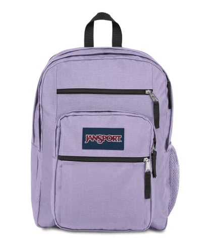 JanSport Laptop Backpack - Computer Bag with 2 Compartments, Ergonomic Shoulder Straps, 15” Laptop Sleeve, Haul Handle - Pastel Lilac - color: Pastel Lilac