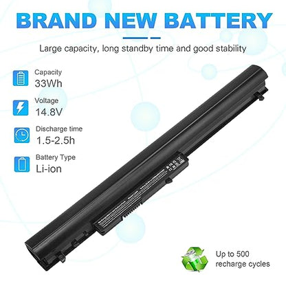 Futurebatt LA04 LA04DF Laptop Battery for HP Pavilion 14 15 Notebook PC Series 15-f272wm 15-f211wm 15-f233wm 15-f387wm Battery Compatible P/N: Spare 776622-001 728460-001 TPN-Q130 12-Month Warranty - color: LA04
