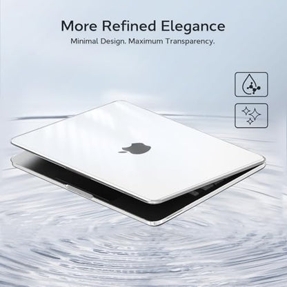 B BELK for MacBook Neo Case 13 inch 2026 Release Model A3404, Crystal Clear | Scratch Resistant Protective Hard Shell for Mac Neo Case with Keyboard Cover & Screen Protector, Lightweight, Easy Snap-On - color: Crystal Clear