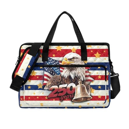Laptop Sleeve, Laptop Cover with Adjustable Strap Computer Bag Tablet Notebook Sleeves Handbag Messenger Briefcase - color: Us 250 Years