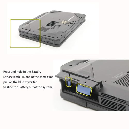 DKNKD (11.1V 97Wh/8550mAh) X8VWF Laptop Battery Compatible with Dell Latitude 14 Rugged 5404 7404 E5404 E7404 Series Notebook 4XKN5 CJ2K1 5XT3V 05XT3V VCWGN 0VCHGN 09FN4 XN4KN XRJDF YGV51 - size: 6.51*3.18*0.79 inch DKNKD
